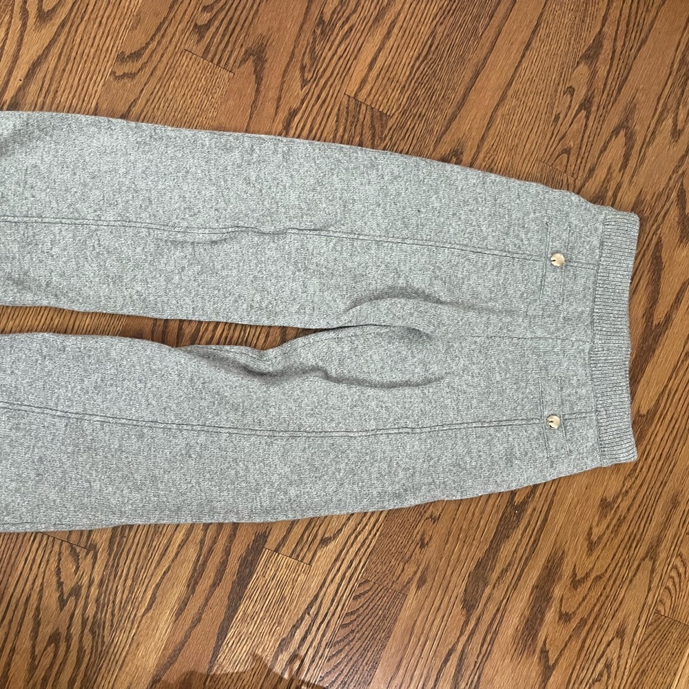 Abercrombie Kids Light Gray Knit Pants